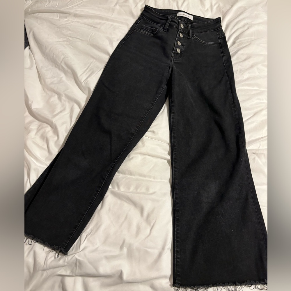 ✨ FLYING MONKEY WIDE LEG JEANS, HIGH WAISTED, CASUAL, CROPPED✨